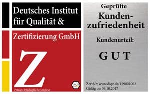 Deutsches Institut für Qualität & Zertifizierung GmbH - DIQZ-Prüfzeichen